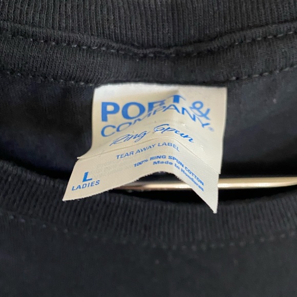 Retro Non Skating Official Pink Flamingo Roller Derby Women’s L T-Shirt MINTY - Picture 3 of 4